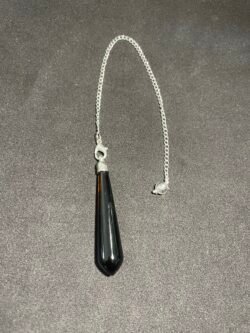 Pendule en Obsidienne d Indonésie