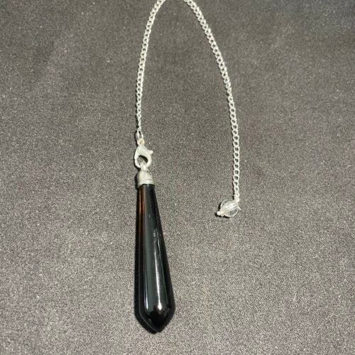 Pendule en Obsidienne d Indonésie