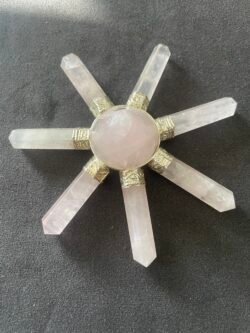 Concentrateur d Énergie en Quartz Rose