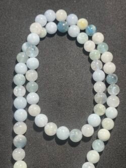 Perle 6 mm Aigue Marine du Brésil