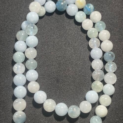 Perle 6 mm Aigue Marine du Brésil