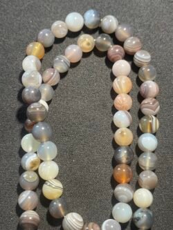 Perle 6 mm Agate du Bostwana