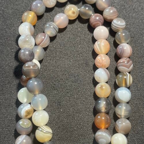 Perle 6 mm Agate du Bostwana