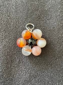 Fleur en Sardonix et Onyx