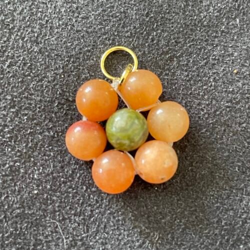 IMG_7949 Fleur en Calcite Rouge et Unakite