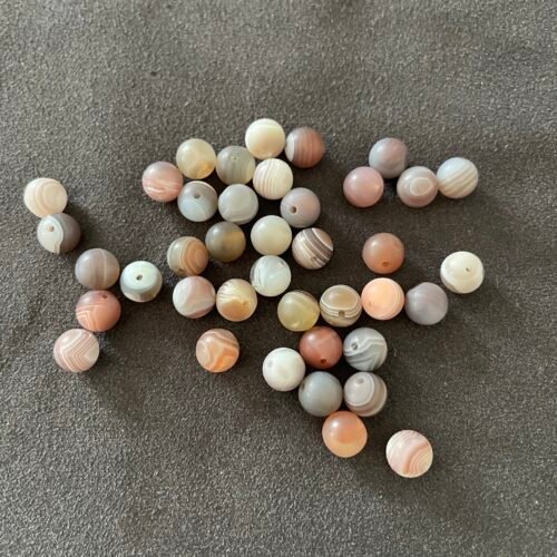 IMG_0298 Perle 8 mm Agate du Bostwana Mat