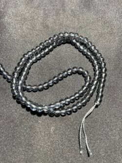 Perle 4 mm Aqua Aura Gris